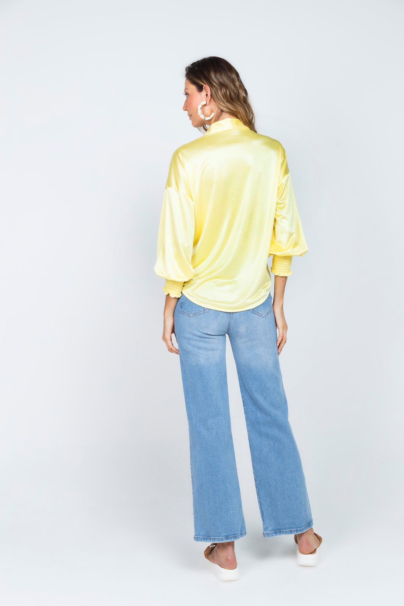 YELLOW LONG SLEEVE SHIRT