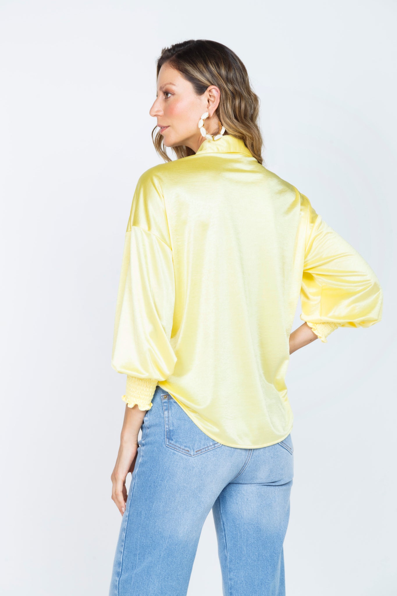 YELLOW LONG SLEEVE SHIRT