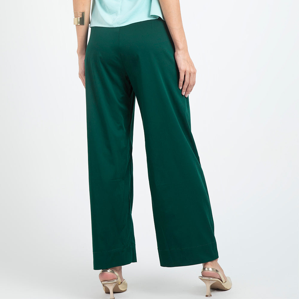 PANTALÓN BOTA RECTA VERDE OSCURO