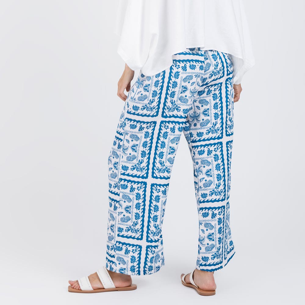 PANTALÓN WIDE LEG PARA MUJER ESTAMPADO