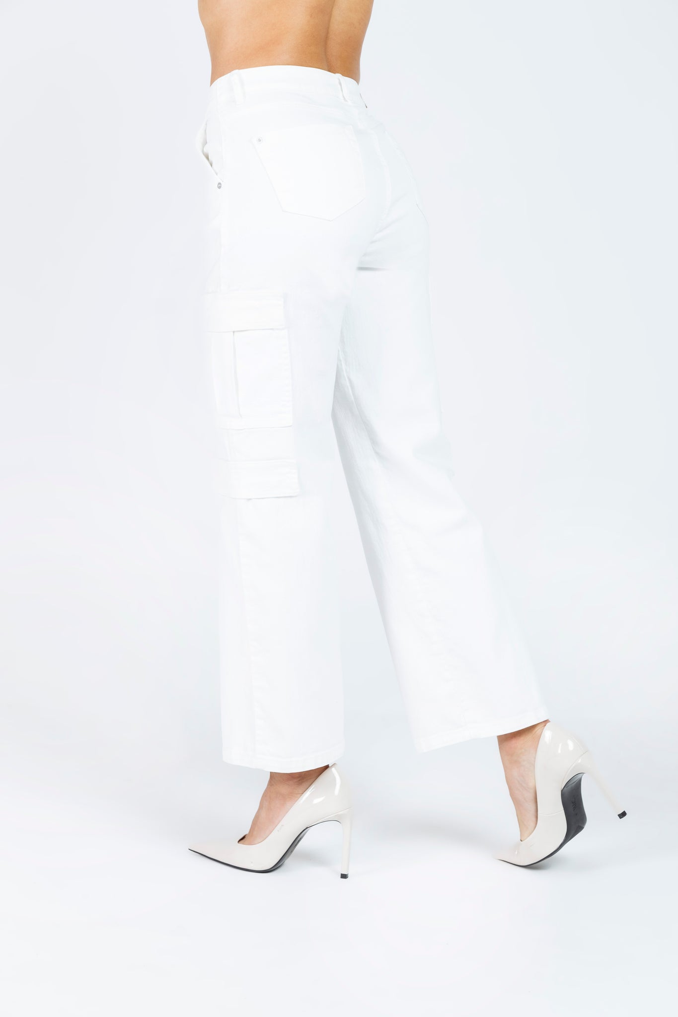 PANTALON CARGO PALAZZO IVOY