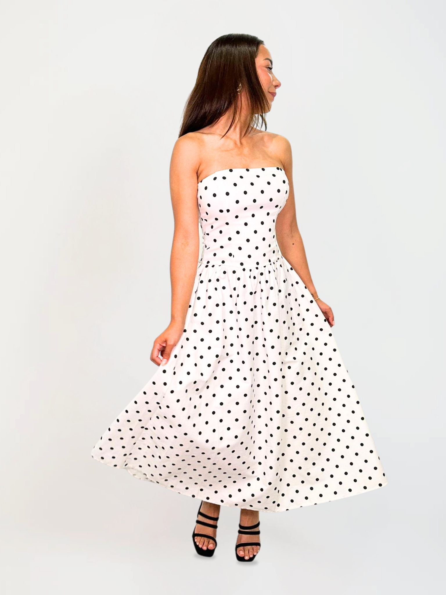 VESTIDO PEPAS BLANCO