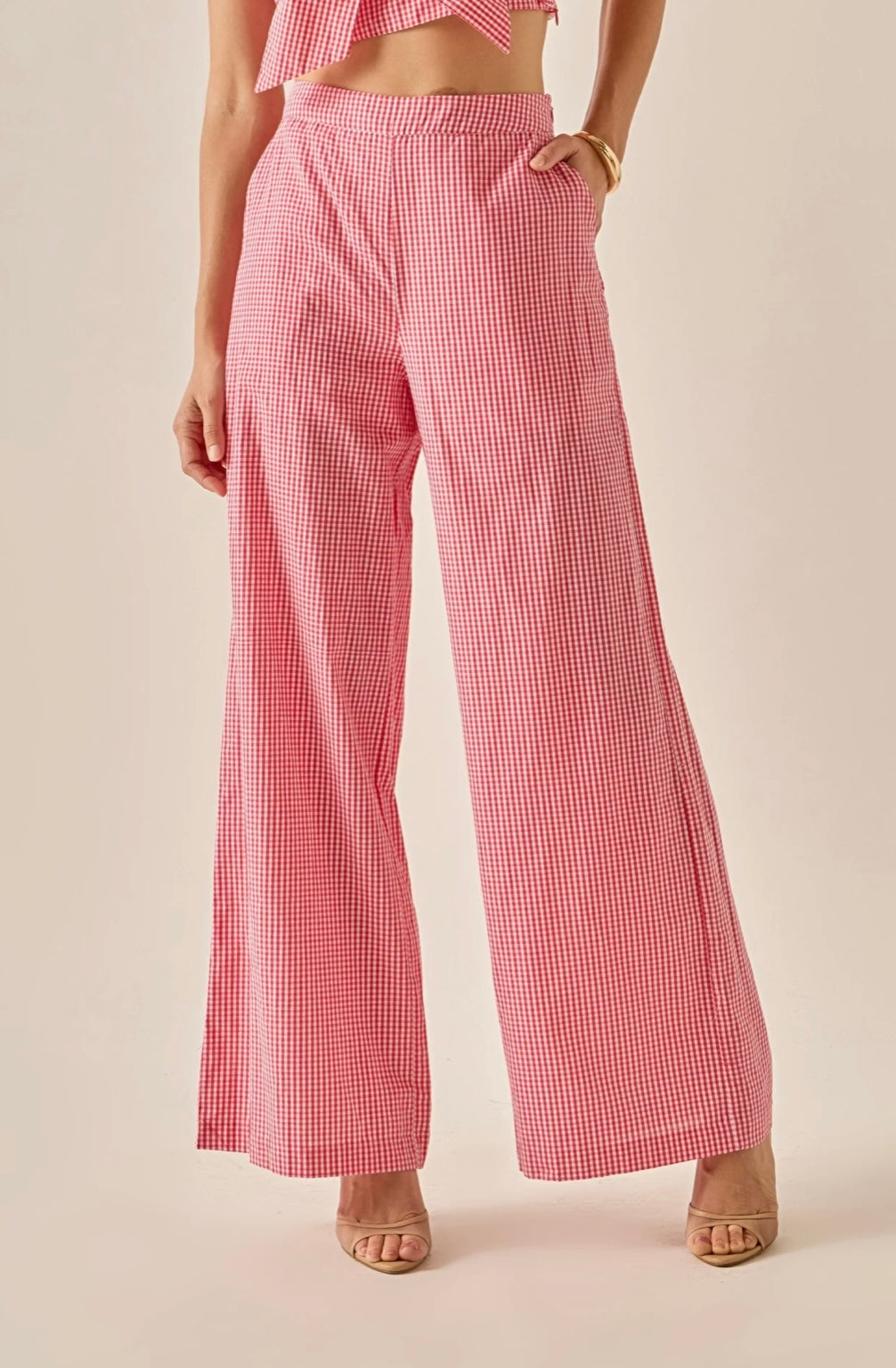 Pantalón palazzo mujer tiro alto | Moda femenina elegante