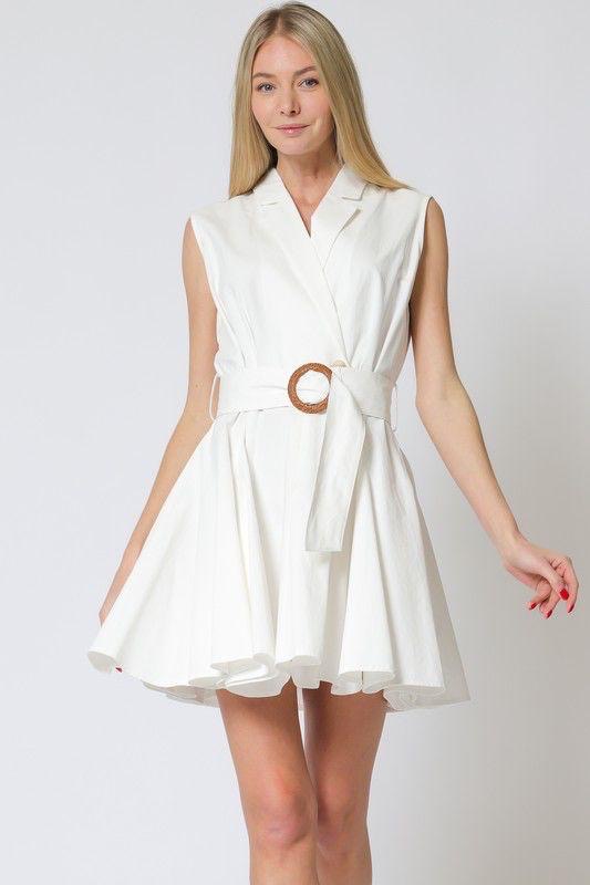 DRESS AAKAA PACK WHITE CRUDO